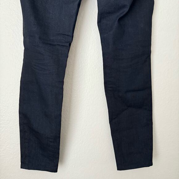 Vintage Y2K True Religion Womens Dark Skinny Jean Rhinestone Denim Pants Size 26 - Picture 11 of 11